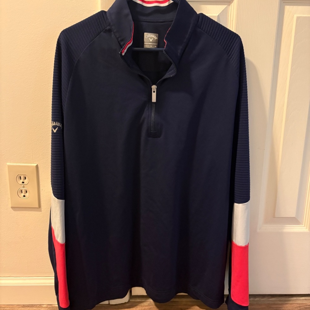 Callaway Men's XL WeatherSeries Long Sleeve Golf Shirt